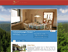 Tablet Screenshot of ferienwohnungen-rickert.gastinfosystem.de